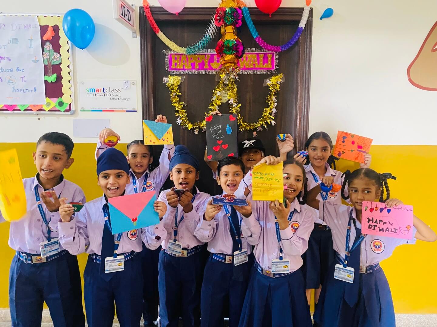 Diwali Card Making Celebration
