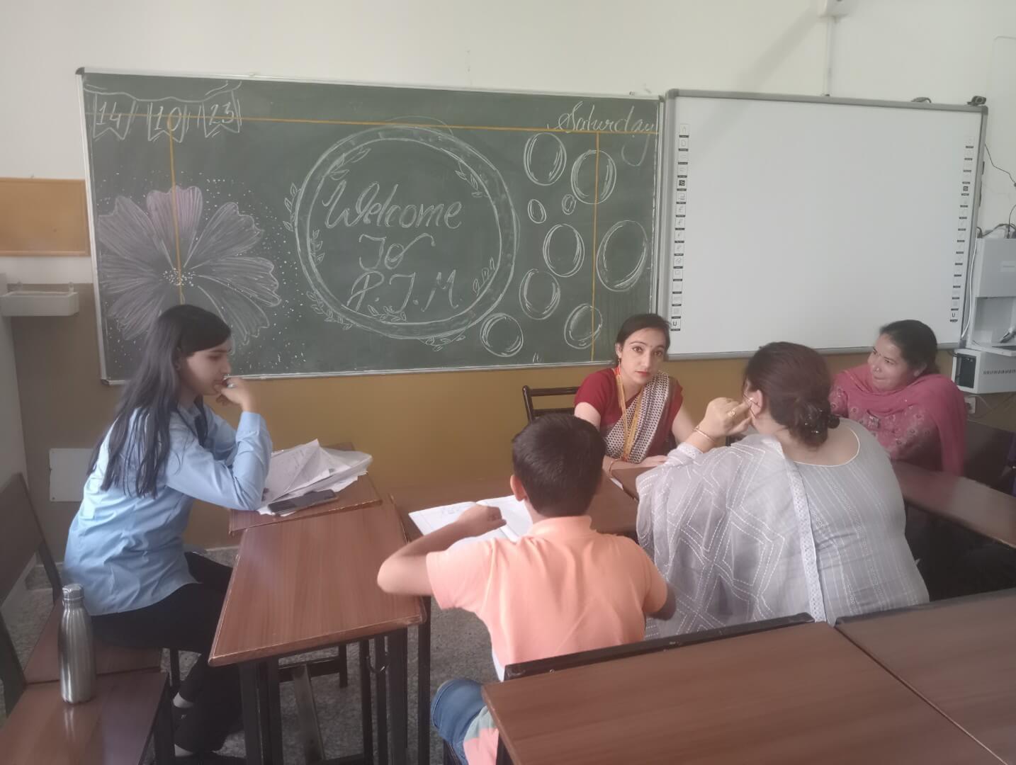 Parent Teacher Meeting Pta Discussion