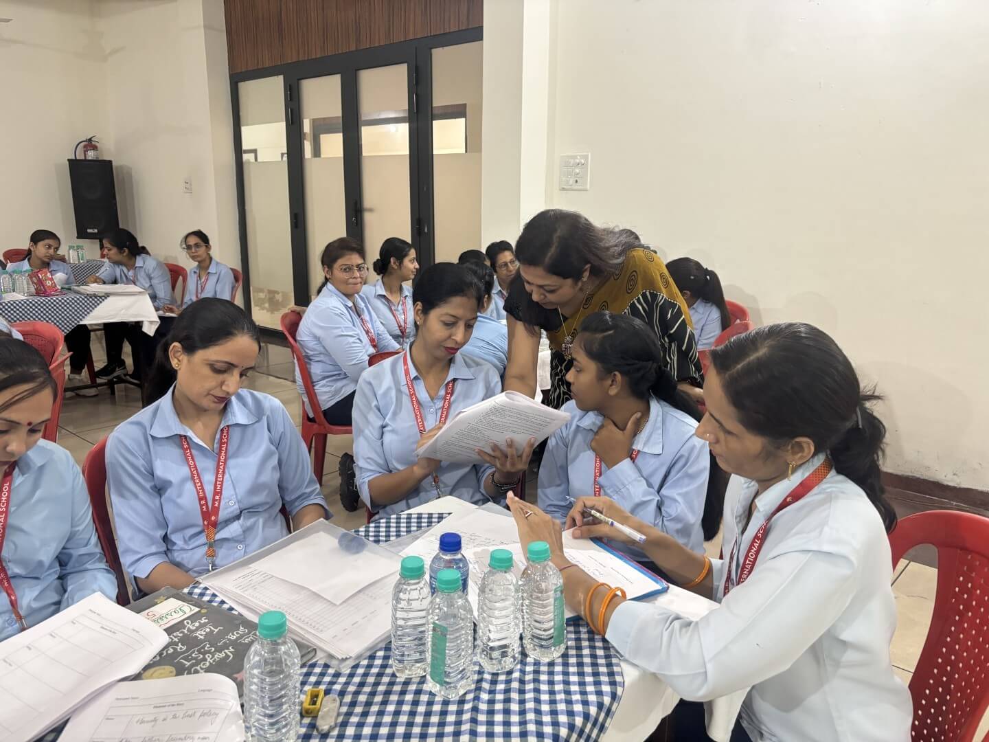 Counselling workshop at M.R. International School